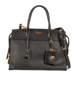 Esplanade Tote,Leather,Black,58,S/DB/E,2*